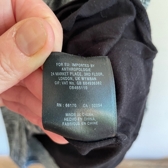 Maeve short sleeve V neck sweater dress black and white Size XS petite - Picture 5 of 7